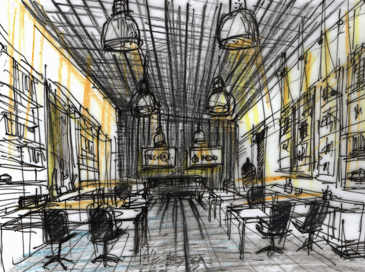 Oficina Nexo Inmobiliaria y Pecorari Arquitecto & Asociados